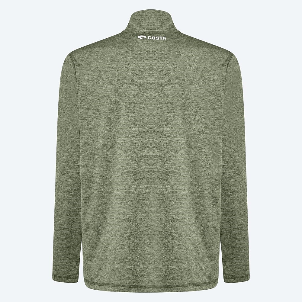 Costa Del Mar Voyager Quarter-Zip Pullover - Dark Sage