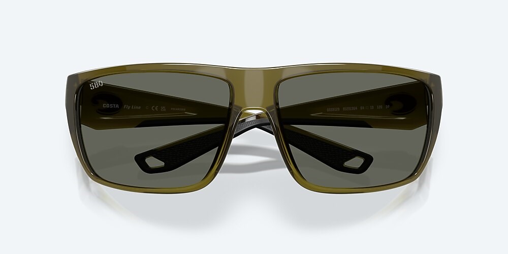 Costa Del Mar Fly Line - Seagrass - Gray Polarized Glass (580G)