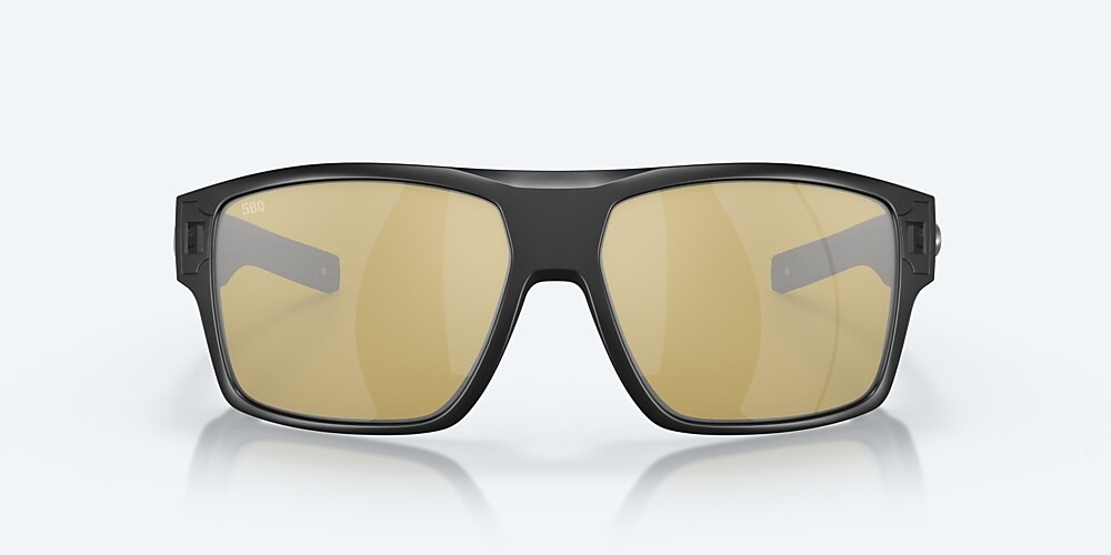 Costa Del Mar Diego - Matte Black - Sunrise Silver Mirror Polarized Glass (580G)