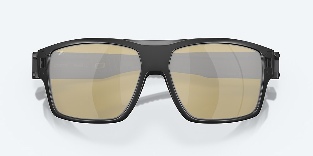 Costa Del Mar Diego - Matte Black - Sunrise Silver Mirror Polarized Glass (580G)