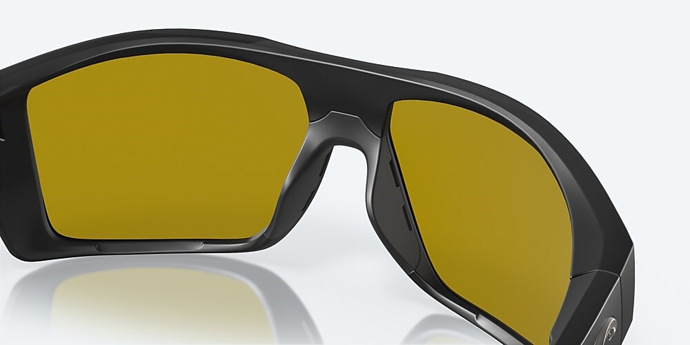 Costa Del Mar Diego - Matte Black - Sunrise Silver Mirror Polarized Glass (580G)