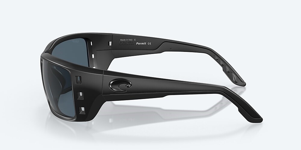 Costa Del Mar Permit - Blackout - Gray Polarized Polycarbonate (580P)