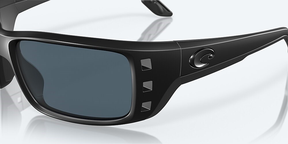 Costa Del Mar Permit - Blackout - Gray Polarized Polycarbonate (580P)
