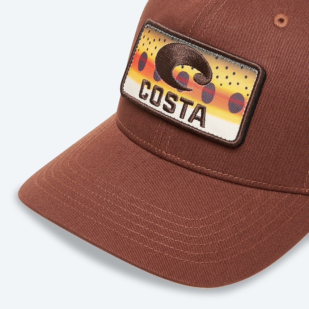 Costa Del Mar Fishskins Trucker - Bolinas Brown