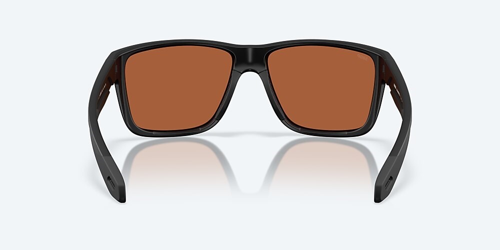 Costa Del Mar Broadbill II - Matte Black - Green Mirror Polarized Polycarbonate (580P)