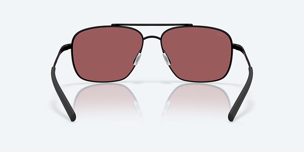 Costa Del Mar Canaveral - Satin Black - Gold Mirror Polarized Glass (580G)