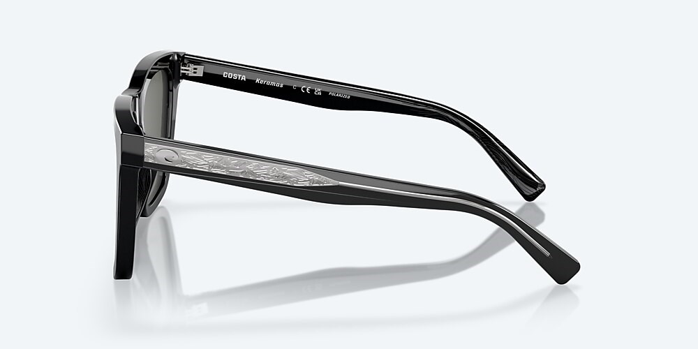 Costa Del Mar Keramas - Black - Gray Polarized Glass (580G)