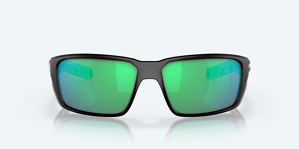 Costa Del Mar Fantail PRO - Matte Black - Green Mirror Polarized Glass (580G)