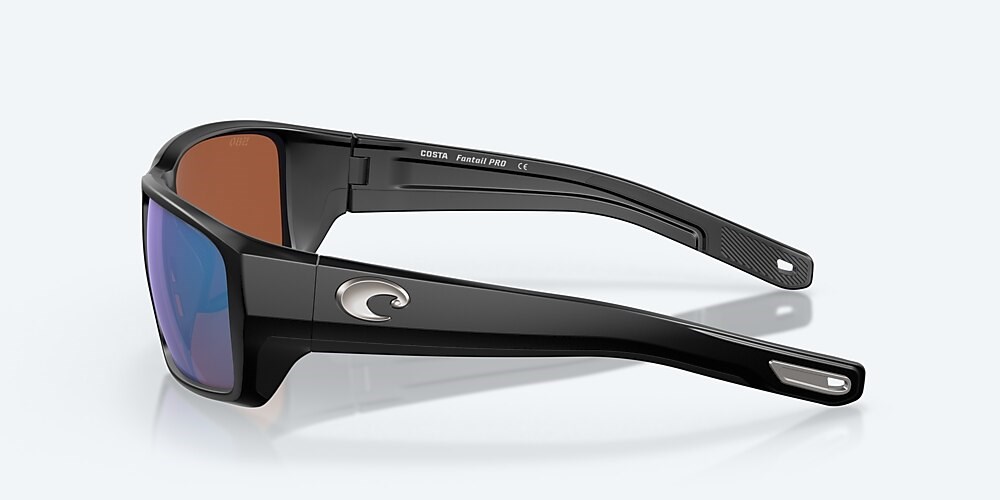 Costa Del Mar Fantail PRO - Matte Black - Green Mirror Polarized Glass (580G)