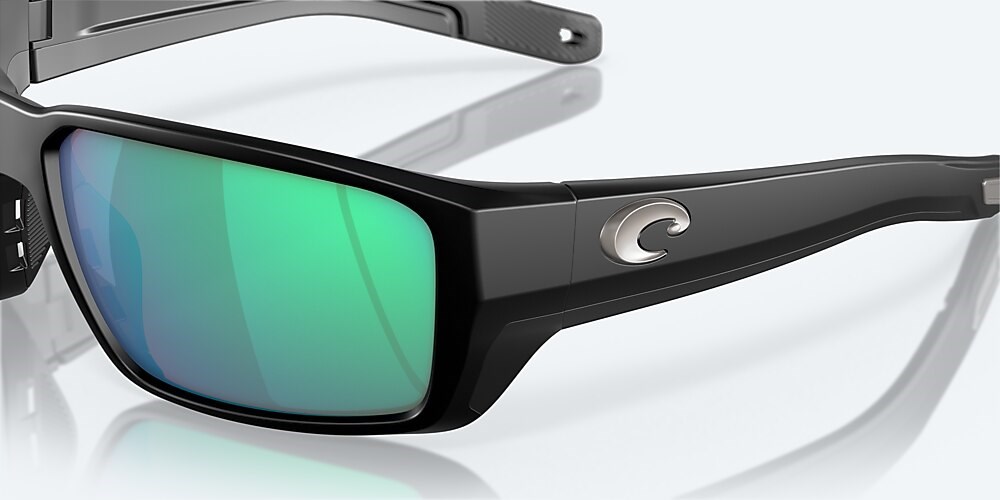 Costa Del Mar Fantail PRO - Matte Black - Green Mirror Polarized Glass (580G)