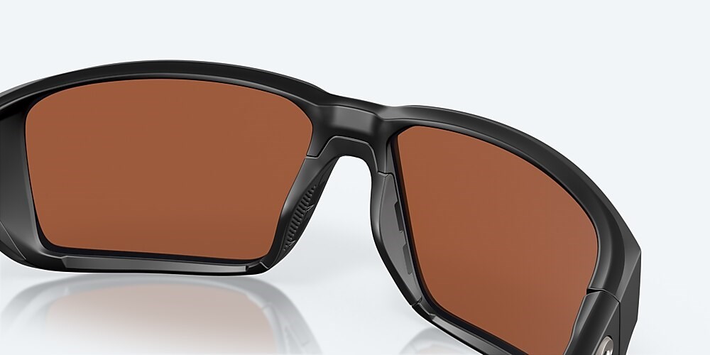 Costa Del Mar Fantail PRO - Matte Black - Green Mirror Polarized Glass (580G)