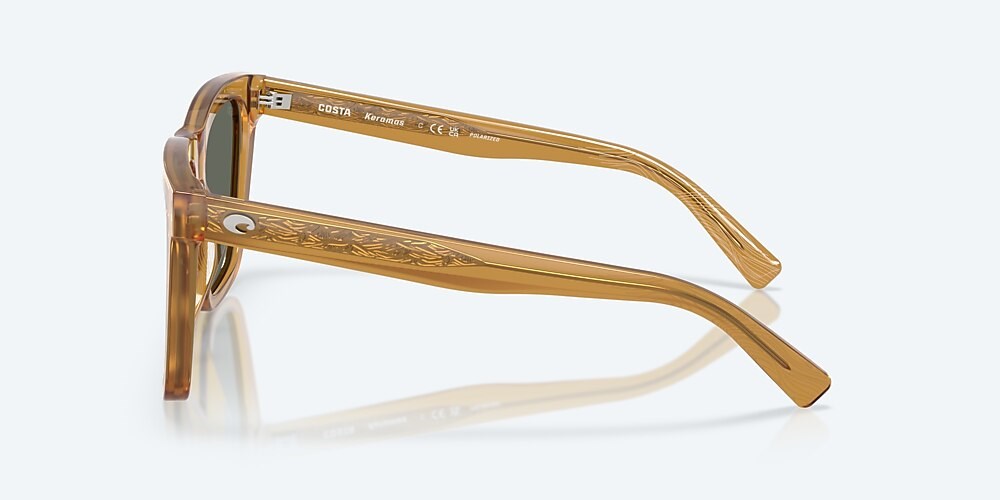 Costa Del Mar Keramas - Sun Ray - Gray Polarized Glass (580G)