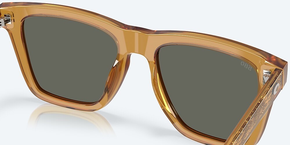 Costa Del Mar Keramas - Sun Ray - Gray Polarized Glass (580G)