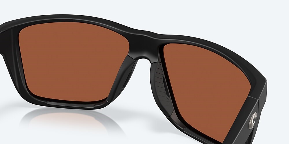 Costa Del Mar Broadbill II - Matte Black - Green Mirror Polarized Glass (580G)