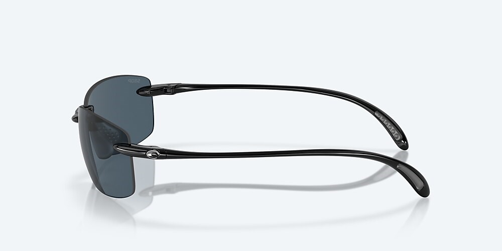 Costa Del Mar Ballast - Shiny Black - Gray Polarized Polycarbonate (580P)