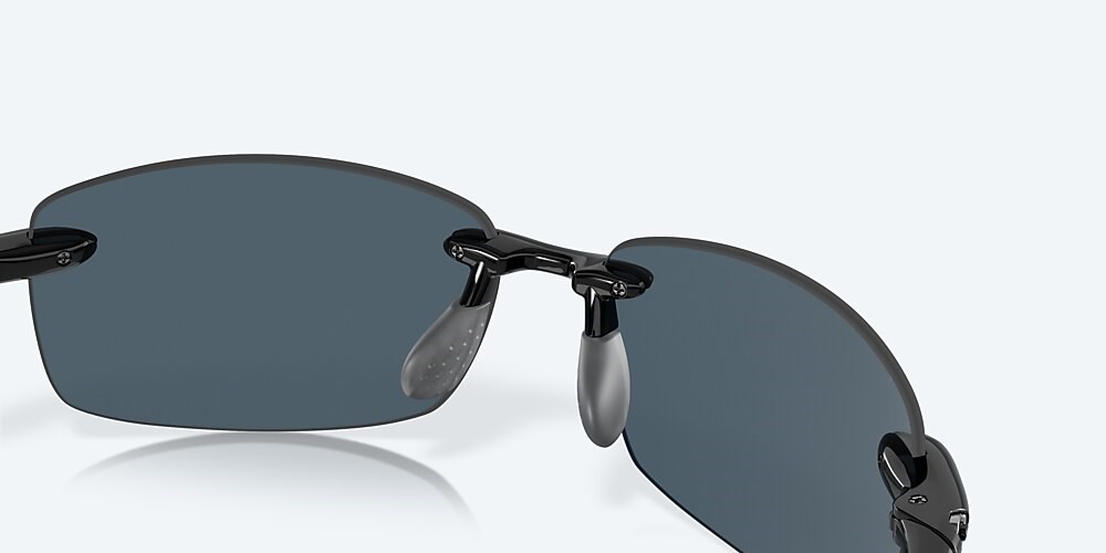 Costa Del Mar Ballast - Shiny Black - Gray Polarized Polycarbonate (580P)