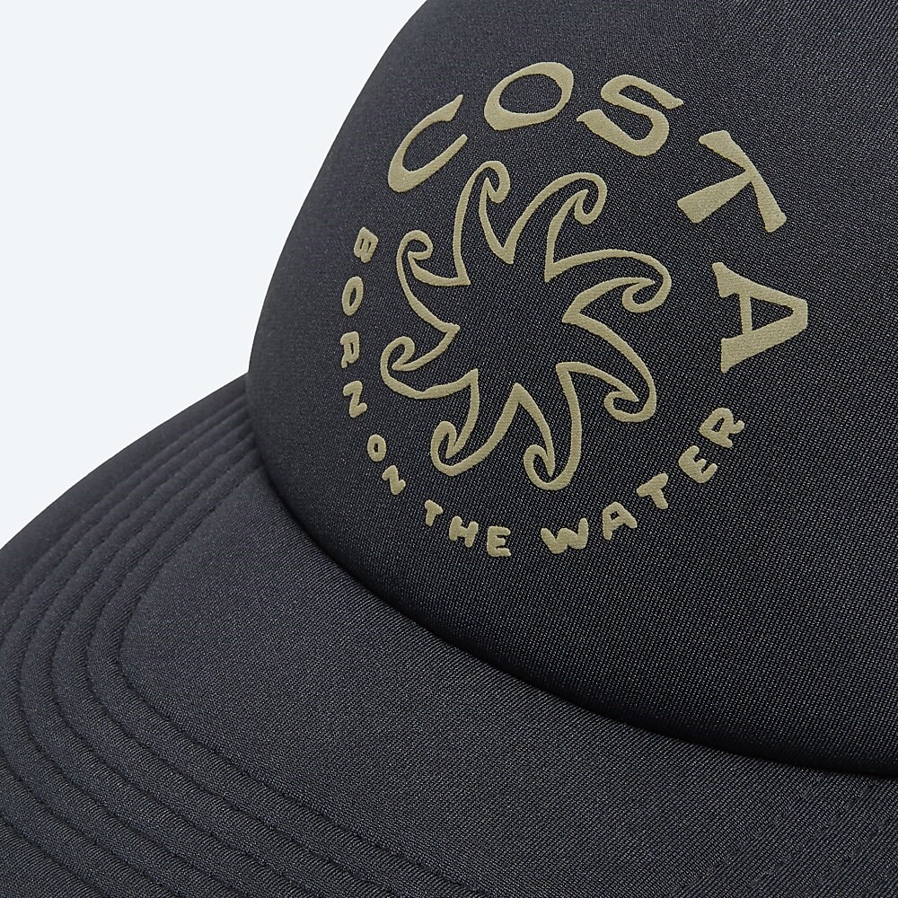 Costa Del Mar Layday C Wheel Trucker - Black