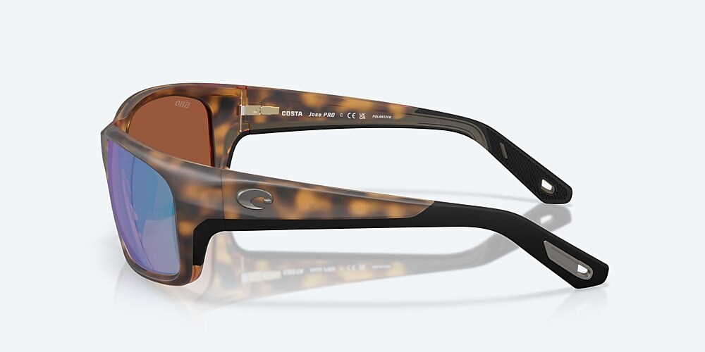 Costa Del Mar Jose PRO - Matte Tortoise - Green Mirror Polarized Glass (580G)
