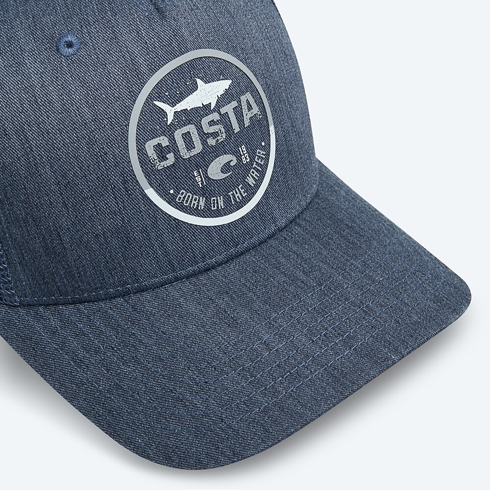 Costa Del Mar Insignia Trucker - Shark Navy