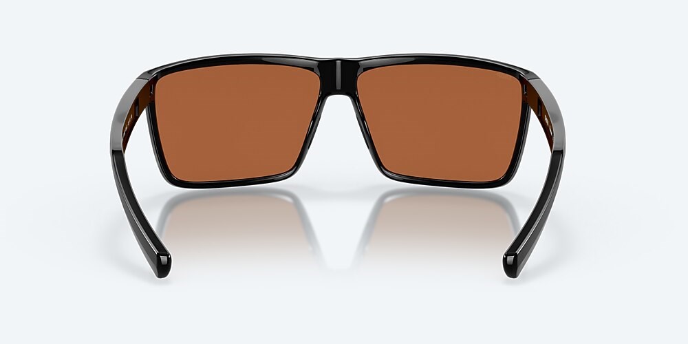 Costa Del Mar Rincon - Shiny Black - Green Mirror Polarized Polycarbonate (580P)