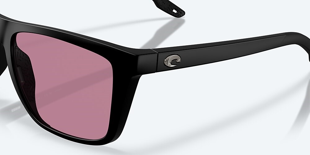 Costa Del Mar Mainsail XL - Matte Black - Rose Polarized Polycarbonate (580P)