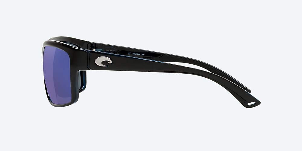 Costa Del Mar Mag Bay - Shiny Black - Blue Mirror Polarized Polycarbonate (580P)
