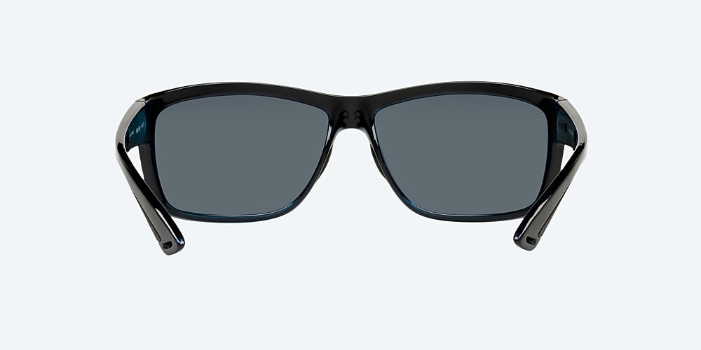 Costa Del Mar Mag Bay - Shiny Black - Blue Mirror Polarized Polycarbonate (580P)