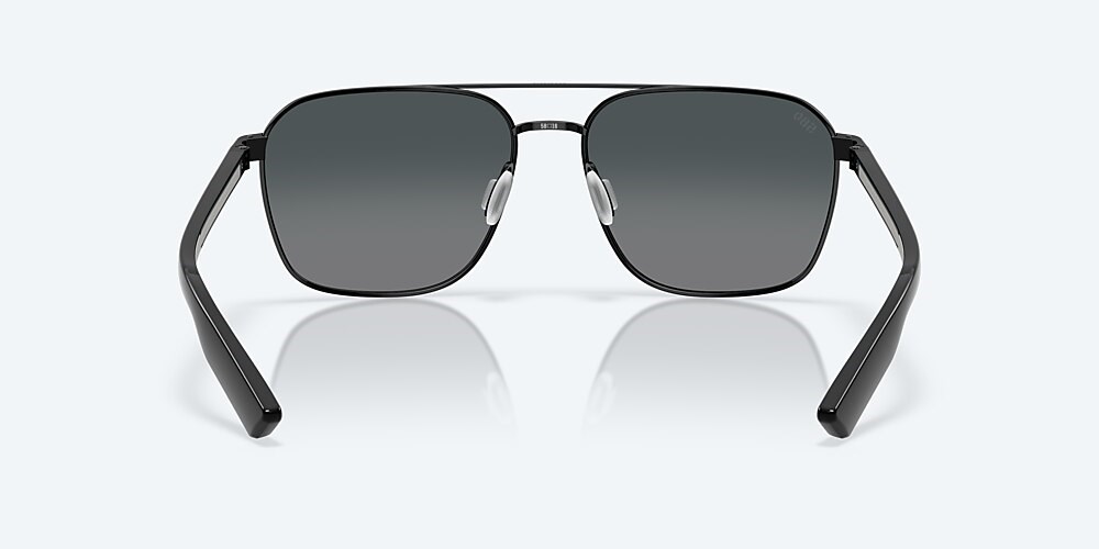 Costa Del Mar Wader - Black - Gray Gradient Polarized Glass (580G)