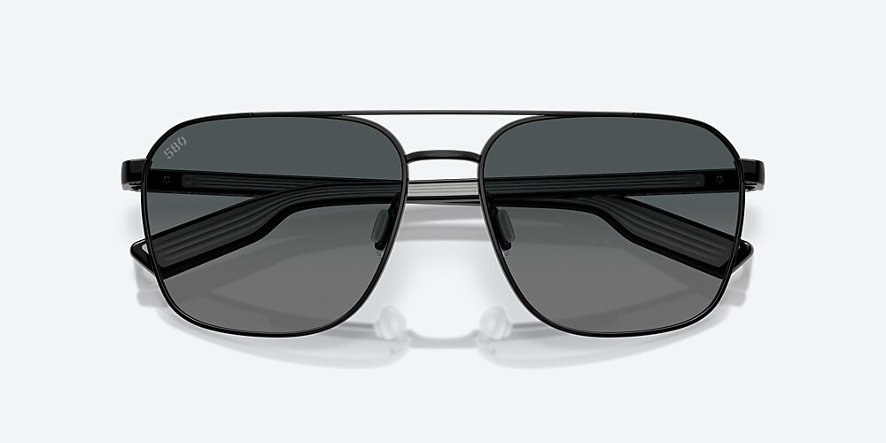 Costa Del Mar Wader - Black - Gray Gradient Polarized Glass (580G)