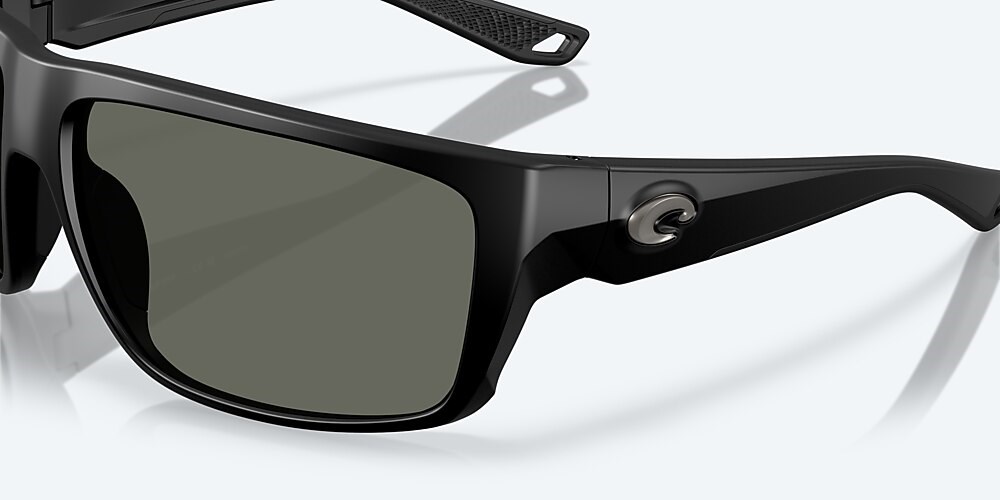 Costa Del Mar Fly Line - Matte Black - Gray Polarized Glass (580G)