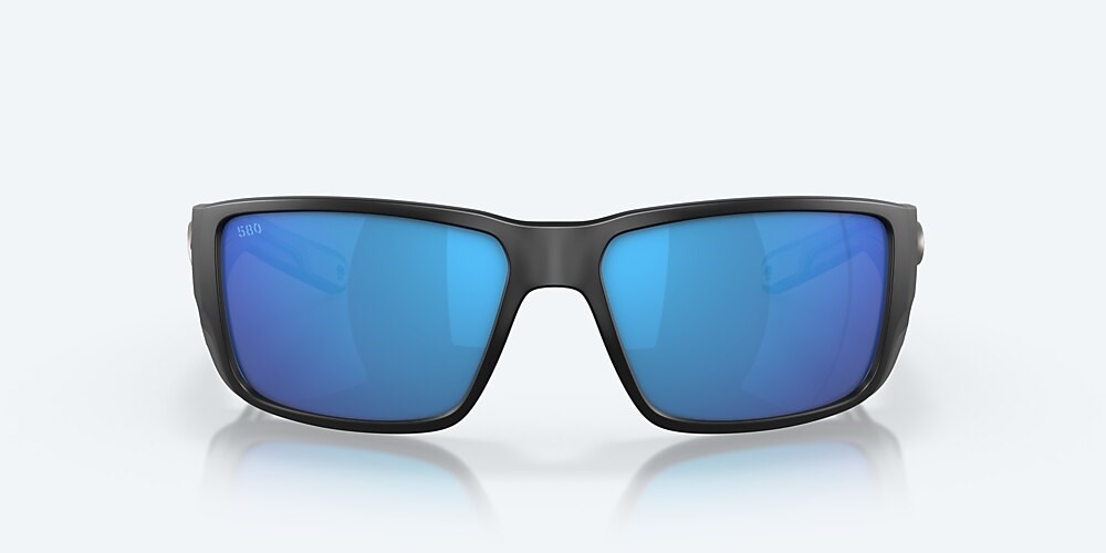 Costa Del Mar Blackfin PRO - Matte Black - Blue Mirror Polarized Glass (580G)