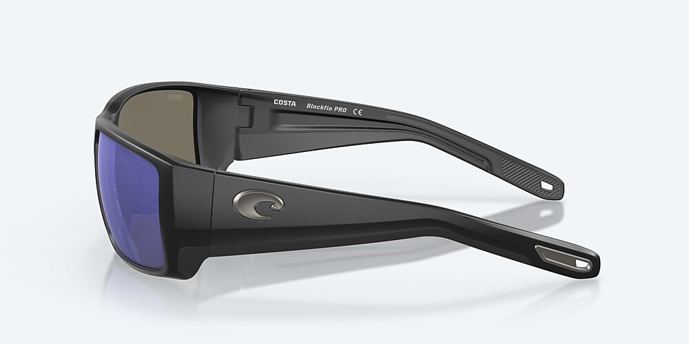 Costa Del Mar Blackfin PRO - Matte Black - Blue Mirror Polarized Glass (580G)