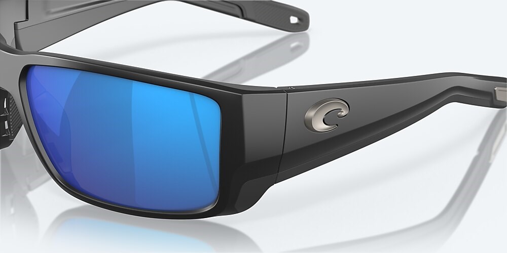 Costa Del Mar Blackfin PRO - Matte Black - Blue Mirror Polarized Glass (580G)
