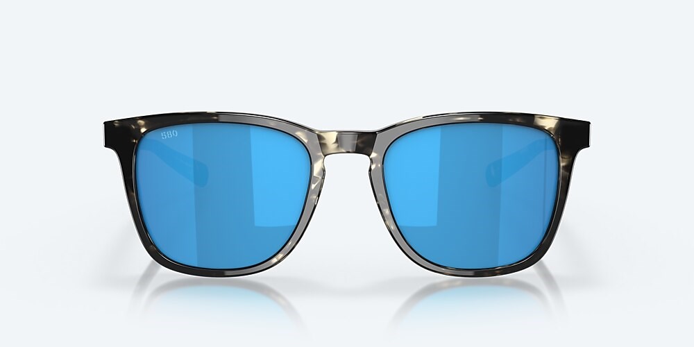 Costa Del Mar Sullivan - Shiny Black Kelp - Blue Mirror Polarized Glass (580G)