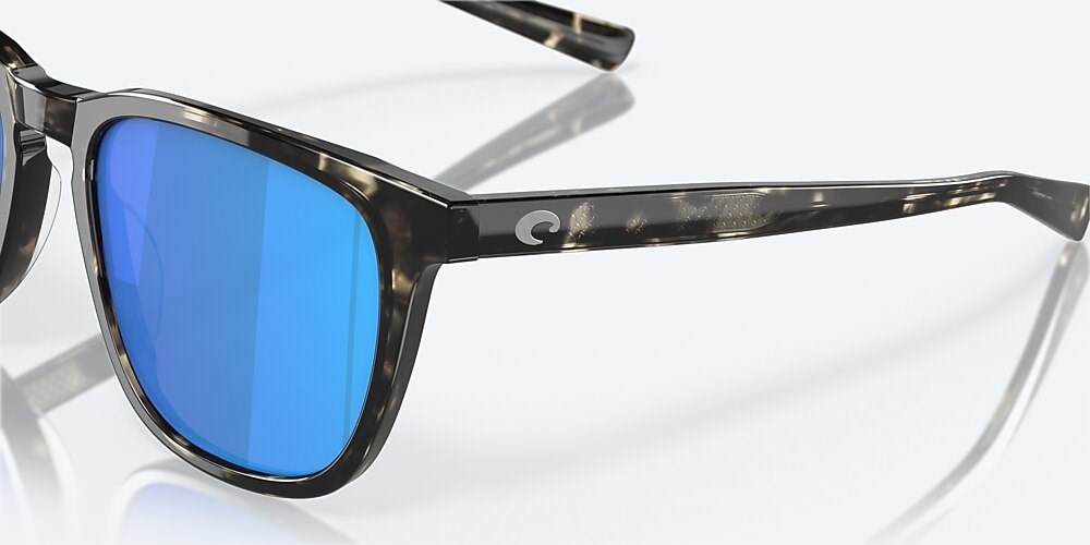 Costa Del Mar Sullivan - Shiny Black Kelp - Blue Mirror Polarized Glass (580G)