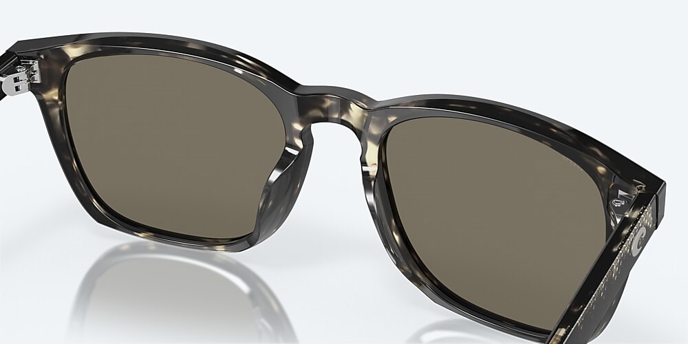 Costa Del Mar Sullivan - Shiny Black Kelp - Blue Mirror Polarized Glass (580G)