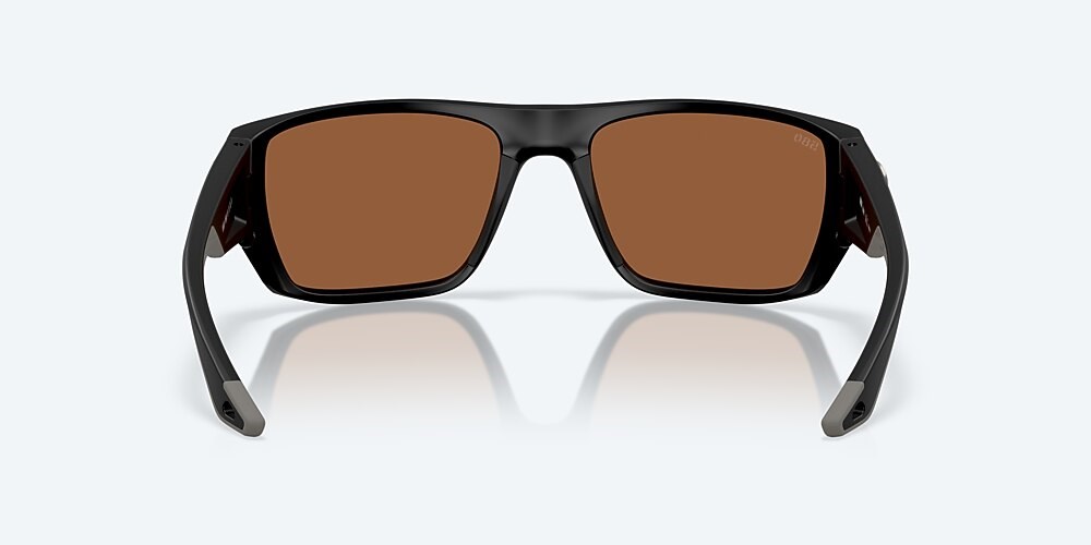 Costa Del Mar Finlet - Matte Black - Copper Silver Mirror Polarized Glass (580G)