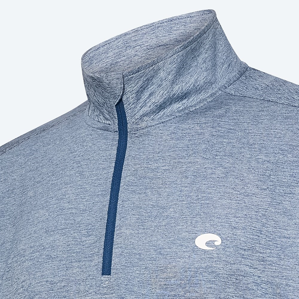 Costa Del Mar Voyager Quarter-Zip Pullover - Blue Navy