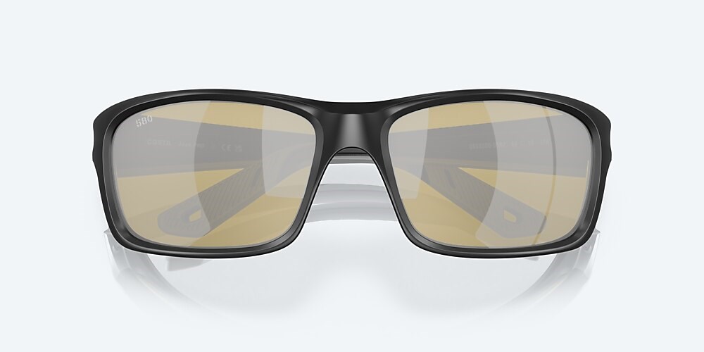 Costa Del Mar Jose PRO - Matte Black - Sunrise Silver Mirror Polarized Glass (580G)