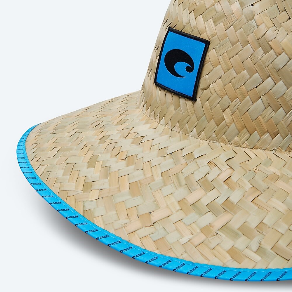 Costa Del Mar Lifeguard Straw Hat - Tan