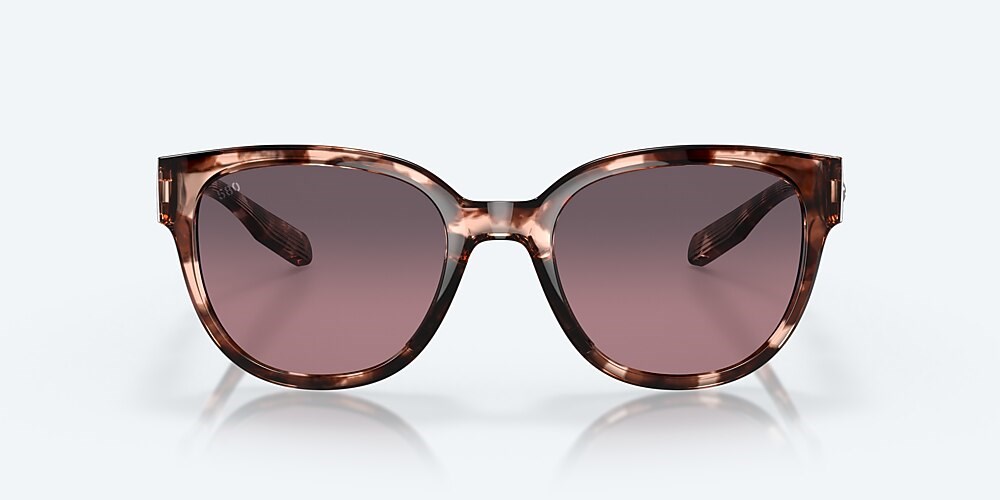 Costa Del Mar Salina - Coral Tortoise - Rose Gradient Polarized Glass (580G)