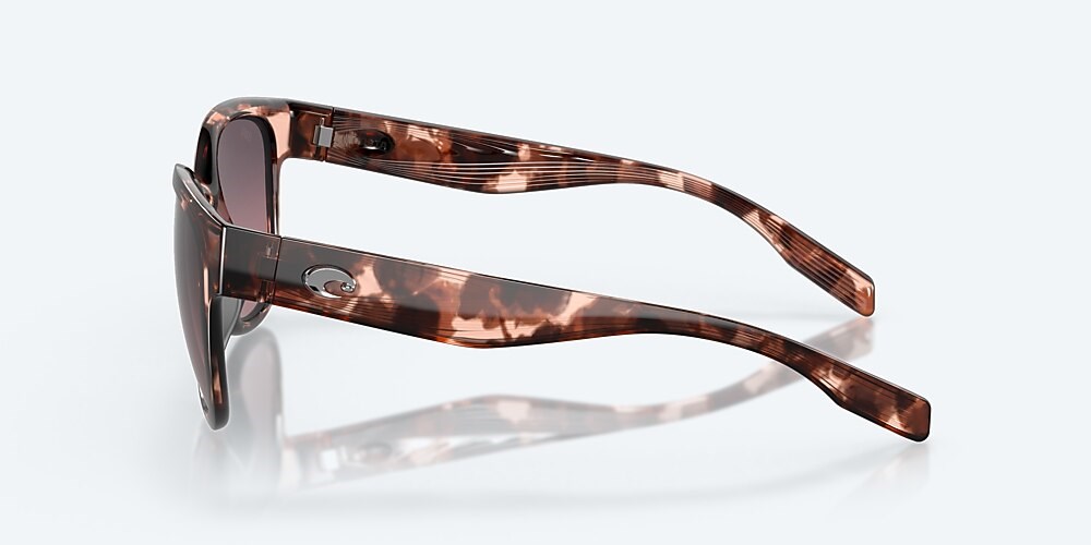 Costa Del Mar Salina - Coral Tortoise - Rose Gradient Polarized Glass (580G)