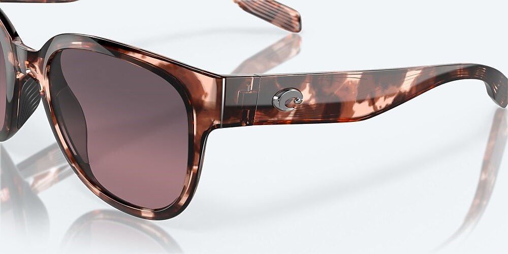 Costa Del Mar Salina - Coral Tortoise - Rose Gradient Polarized Glass (580G)