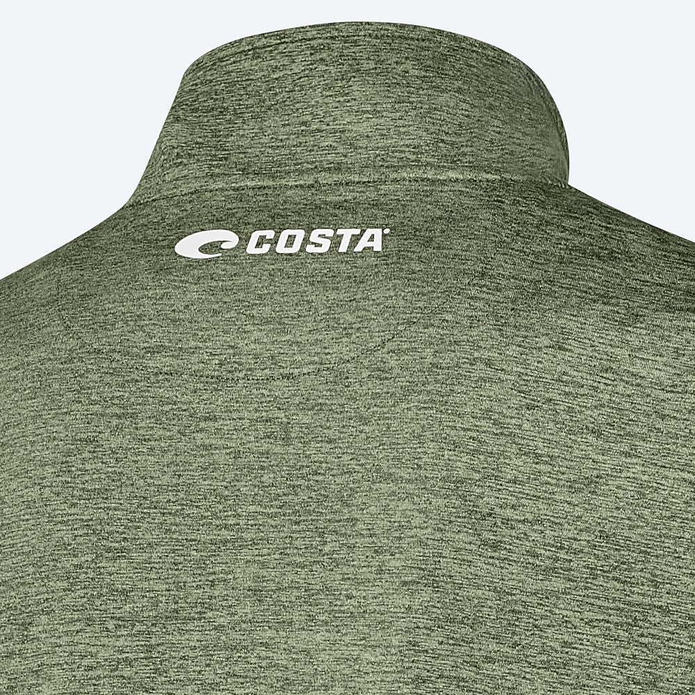Costa Del Mar Voyager Quarter-Zip Pullover - Dark Sage