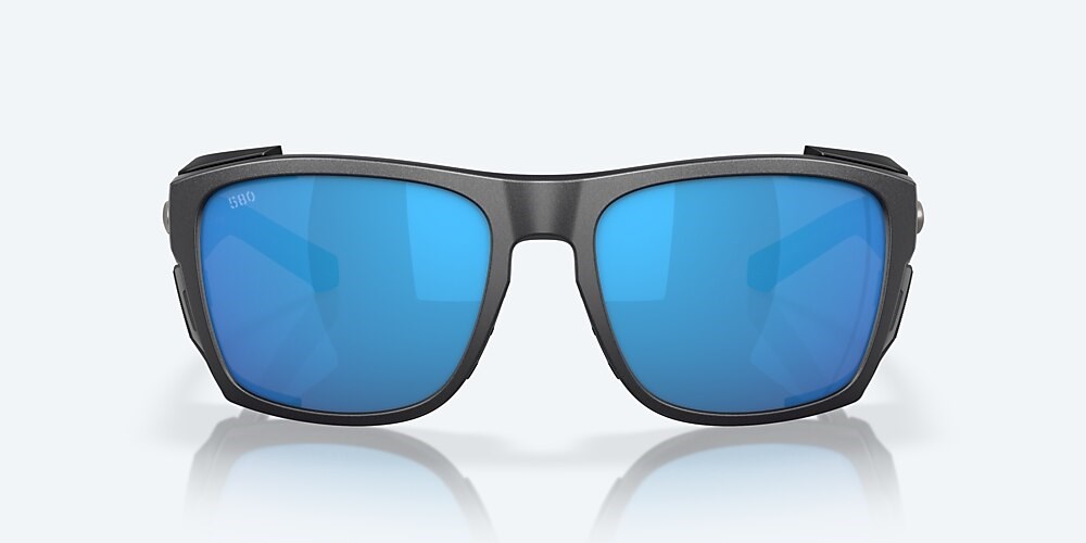 Costa Del Mar King Tide 6 - Black Pearl - Blue Mirror Polarized Glass (580G)