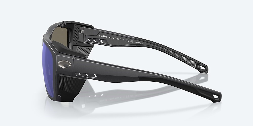 Costa Del Mar King Tide 6 - Black Pearl - Blue Mirror Polarized Glass (580G)