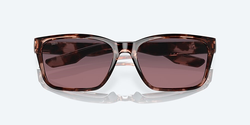 Costa Del Mar Palmas - Coral Tortoise - Rose Gradient Polarized Glass (580G)