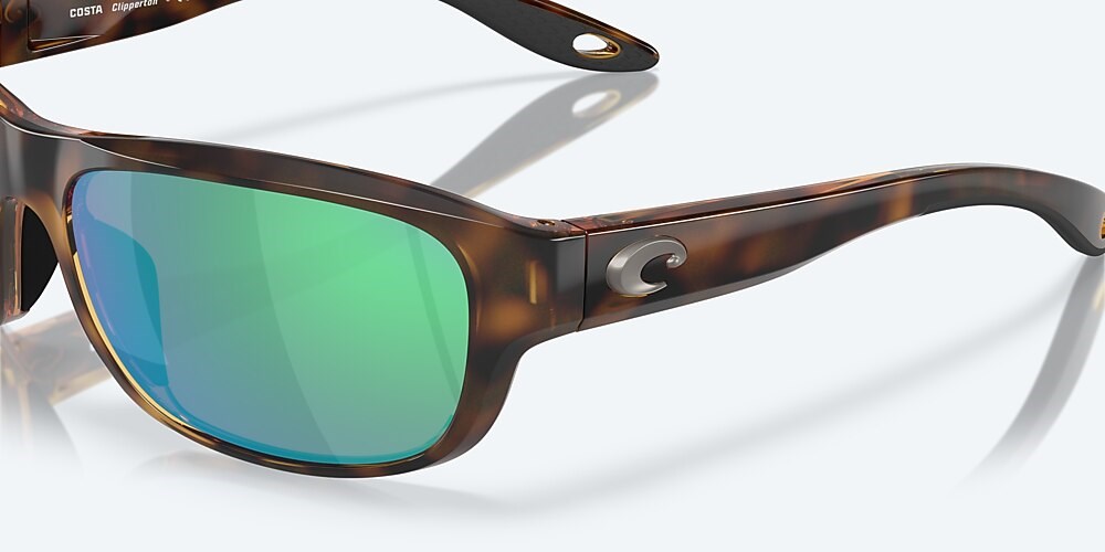 Costa Del Mar Clipperton - Tortoise - Green Mirror Polarized Glass (580G)