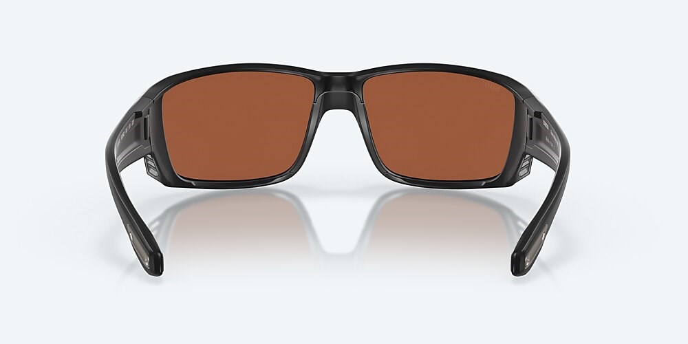 Costa Del Mar Tuna Alley PRO - Matte Black - Green Mirror Polarized Glass (580G)
