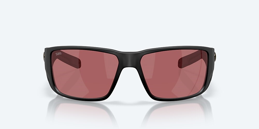 Costa Del Mar Blackfin PRO - Matte Black - Rose Polarized Glass (580G)